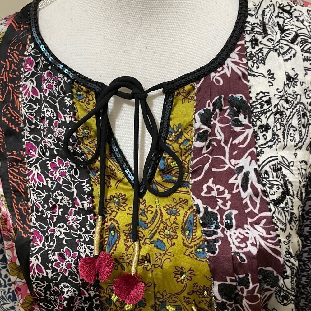 NWT Anthropologie Daniel Rainn Corinne Corinne Blouse size XXS Petite - Picture 9 of 12